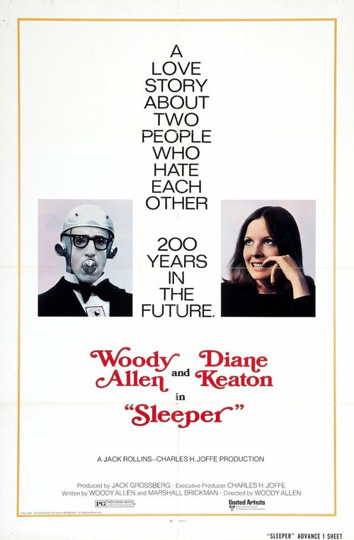 Смотреть фильм Спящий / Sleeper (1973) онлайн в хорошем качестве SATRip