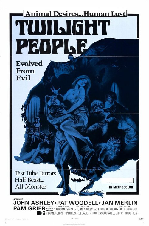 Смотреть фильм Сумеречные люди / The Twilight People (1972) онлайн в хорошем качестве SATRip
