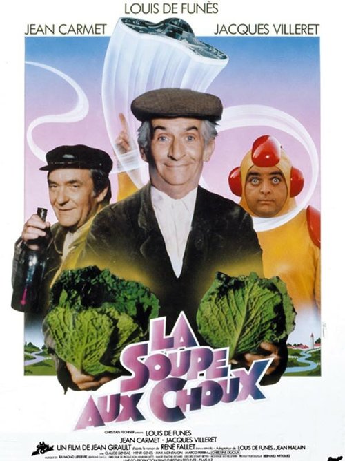 Смотреть фильм Суп из капусты / La soupe aux choux (1981) онлайн в хорошем качестве SATRip