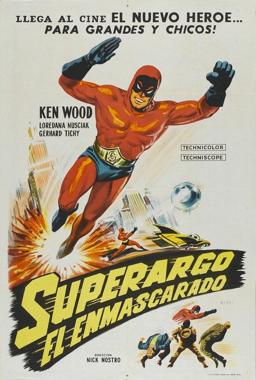 Смотреть фильм Суперарго против Диаболикуса / Superargo contro Diabolikus (1966) онлайн в хорошем качестве SATRip