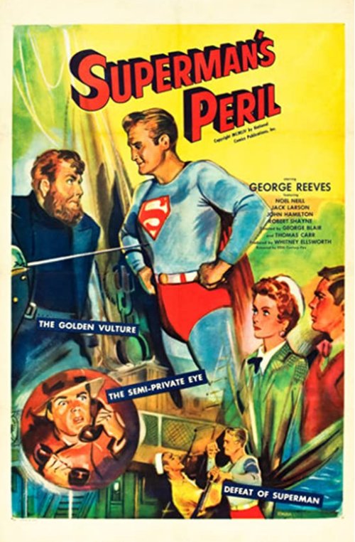 Смотреть фильм Superman's Peril (1954) онлайн в хорошем качестве SATRip