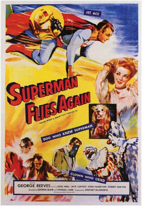 Смотреть фильм Супермен: Снова в полете / Superman Flies Again (1954) онлайн в хорошем качестве SATRip