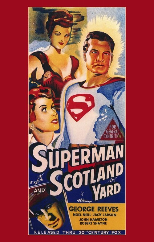 Смотреть фильм Супермен в Скотланд Ярде / Superman in Scotland Yard (1954) онлайн 