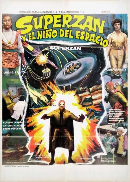 Смотреть фильм Superzan y el niño del espacio (1973) онлайн в хорошем качестве SATRip