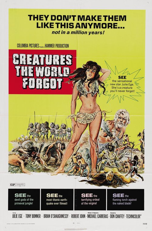 Смотреть фильм Существа, забытые миром / Creatures the World Forgot (1971) онлайн в хорошем качестве SATRip