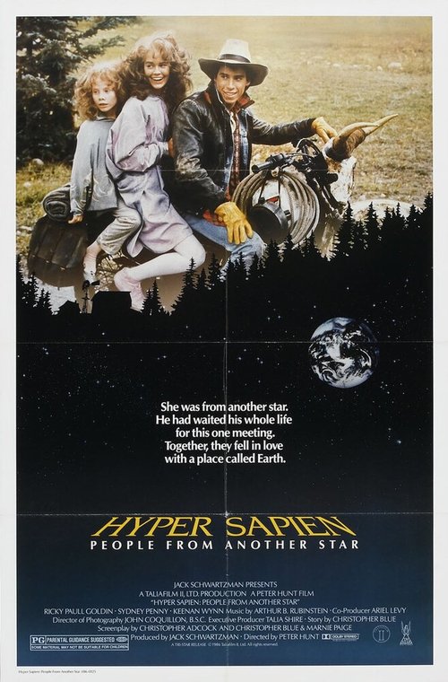 Смотреть фильм Сверхразумные: Люди с другой планеты / Hyper Sapien: People from Another Star (1986) онлайн в хорошем качестве SATRip