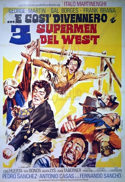 Смотреть фильм ...так они стали тремя суперменами Запада / ...e così divennero i 3 supermen del West (1973) онлайн в хорошем качестве SATRip