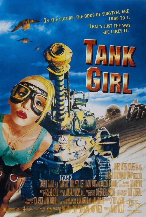 Смотреть фильм Танкистка / Tank Girl (1995) онлайн в хорошем качестве HDRip
