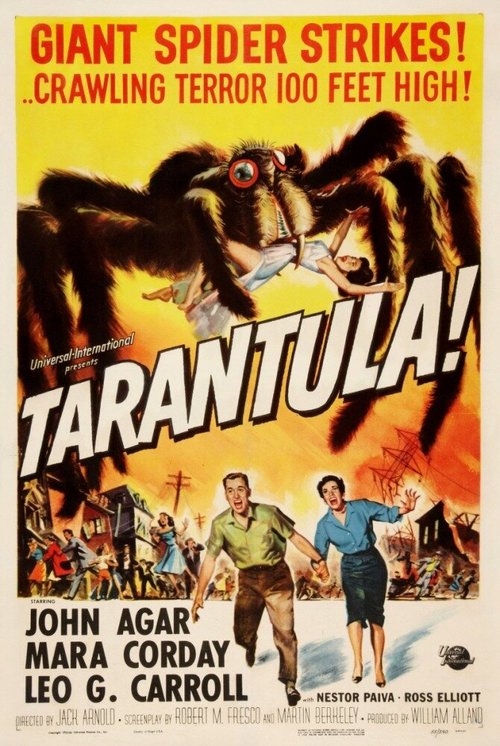 Смотреть фильм Тарантул / Tarantula (1955) онлайн в хорошем качестве SATRip