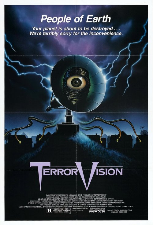 Смотреть фильм Телетеррор / TerrorVision (1986) онлайн в хорошем качестве SATRip