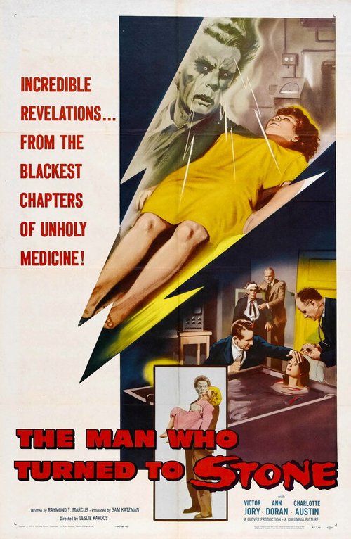 Смотреть фильм The Man Who Turned to Stone (1957) онлайн в хорошем качестве SATRip