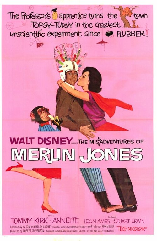 Смотреть фильм The Misadventures of Merlin Jones (1964) онлайн в хорошем качестве SATRip