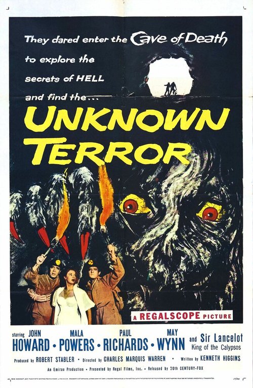 Смотреть фильм The Unknown Terror (1957) онлайн в хорошем качестве SATRip