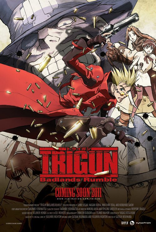 Смотреть фильм Триган: Переполох в Пустошах / Trigun: Badlands Rumble (2010) онлайн в хорошем качестве HDRip