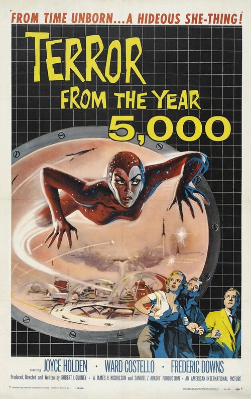 Смотреть фильм Ужас из 5000-го года / Terror from the Year 5000 (1958) онлайн в хорошем качестве SATRip