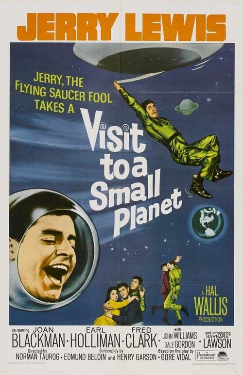 Смотреть фильм Визит на маленькую планету / Visit to a Small Planet (1960) онлайн в хорошем качестве SATRip