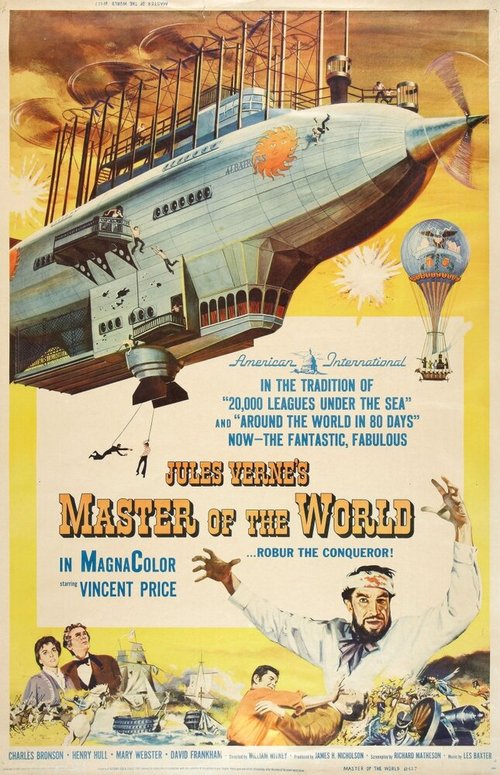 Смотреть фильм Властелин мира / Master of the World (1961) онлайн в хорошем качестве SATRip