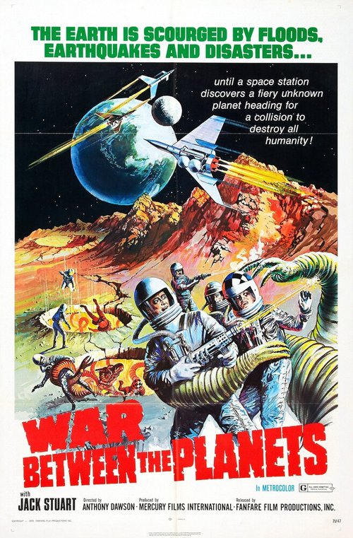 Смотреть фильм Война между планетами / Il pianeta errante (1966) онлайн в хорошем качестве SATRip