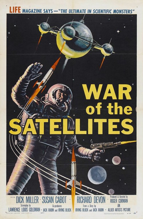 Смотреть фильм Война спутников / War of the Satellites (1958) онлайн в хорошем качестве SATRip