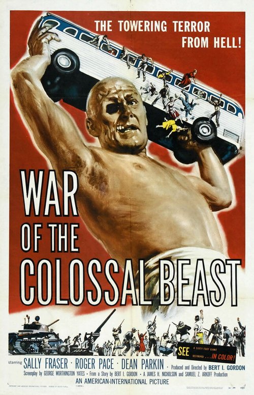 Смотреть фильм Война великана / War of the Colossal Beast (1958) онлайн в хорошем качестве SATRip