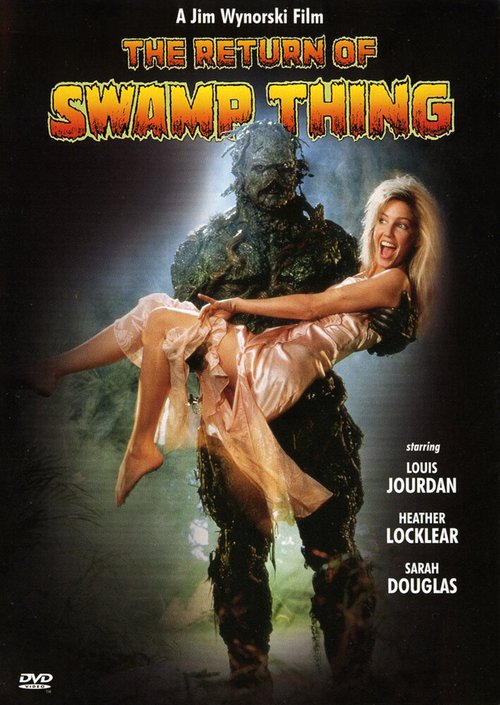 Смотреть фильм Возвращение болотной твари / The Return of Swamp Thing (1989) онлайн в хорошем качестве SATRip
