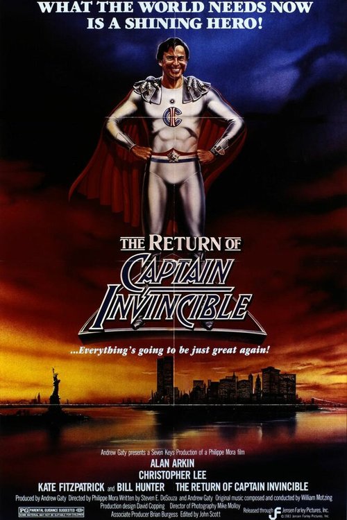 Смотреть фильм Возвращение неукротимого капитана / The Return of Captain Invincible (1983) онлайн в хорошем качестве SATRip