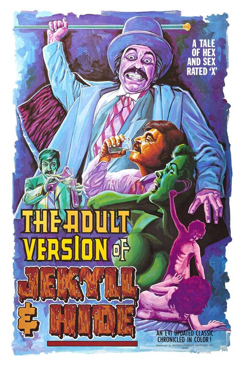Смотреть фильм Взрослая версия Джекилла и Хайда / The Adult Version of Jekyll & Hide (1972) онлайн в хорошем качестве SATRip