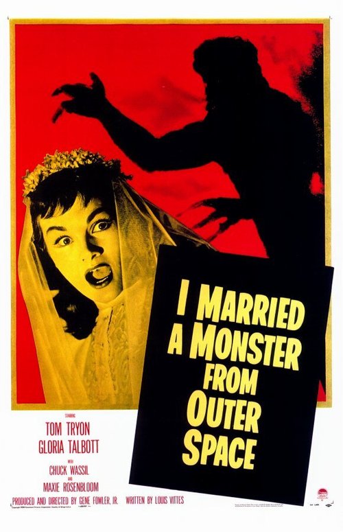 Смотреть фильм Я вышла замуж за монстра из космоса / I Married a Monster from Outer Space (1958) онлайн в хорошем качестве SATRip