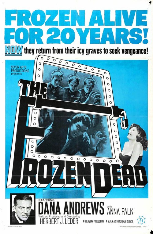 Смотреть фильм Замёрзшие мертвецы / The Frozen Dead (1966) онлайн в хорошем качестве SATRip