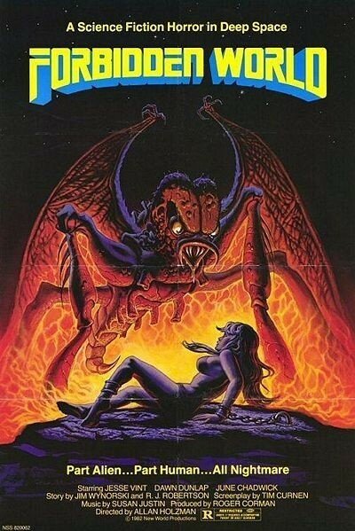 Смотреть фильм Запретный мир / Forbidden World (1982) онлайн в хорошем качестве SATRip
