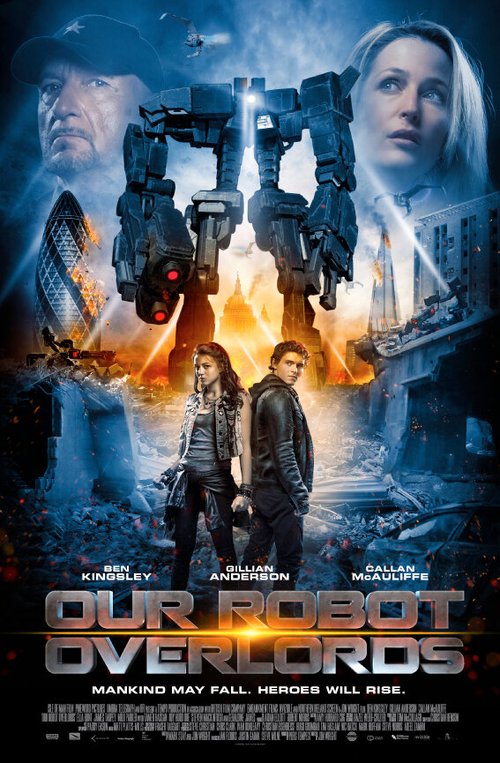 Смотреть фильм Железная схватка / Robot Overlords (2014) онлайн в хорошем качестве HDRip