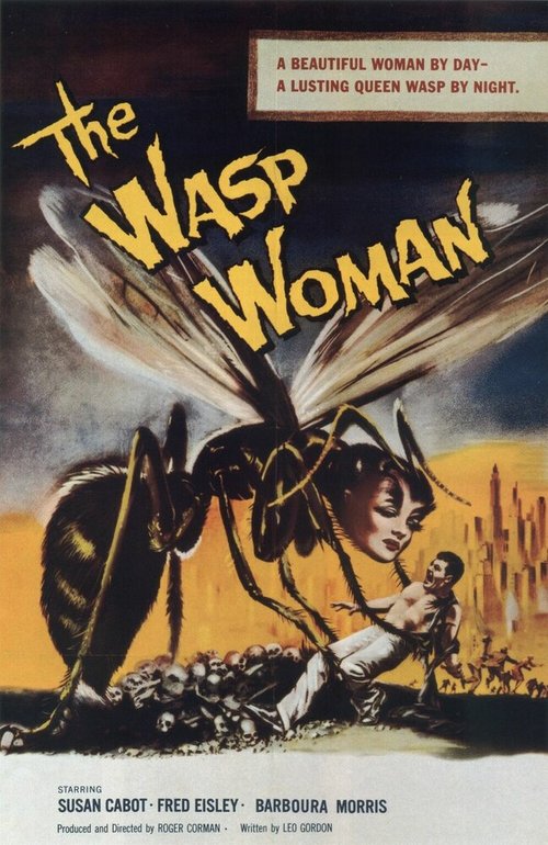Смотреть фильм Женщина-оса / The Wasp Woman (1959) онлайн в хорошем качестве SATRip
