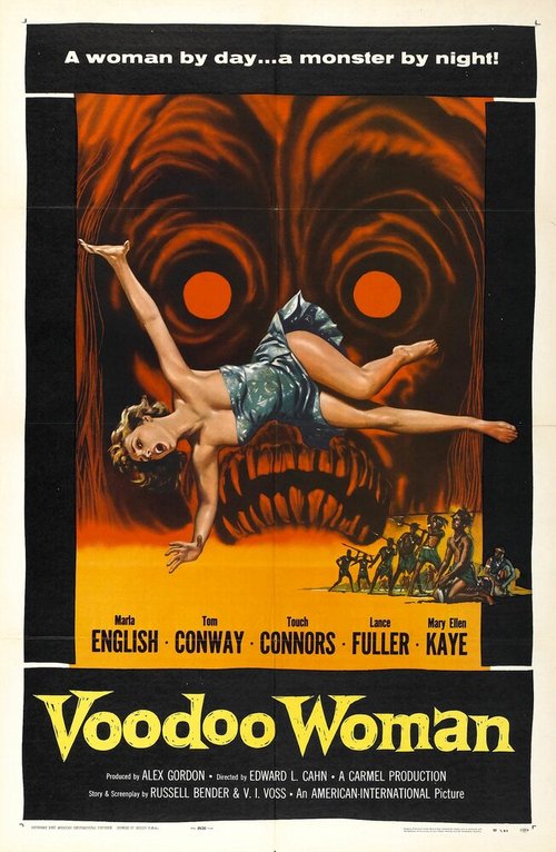 Смотреть фильм Женщина вуду / Voodoo Woman (1957) онлайн в хорошем качестве SATRip