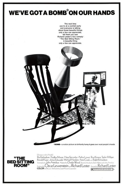 Смотреть фильм Жилая комната / The Bed Sitting Room (1969) онлайн в хорошем качестве SATRip