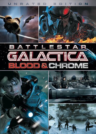 Смотреть фильм Звездный Крейсер Галактика: Кровь и Хром / Battlestar Galactica: Blood & Chrome (2012) онлайн в хорошем качестве HDRip