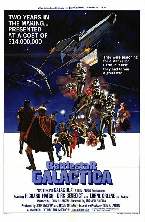 Смотреть фильм Звездный крейсер Галактика / Battlestar Galactica (1978) онлайн в хорошем качестве SATRip