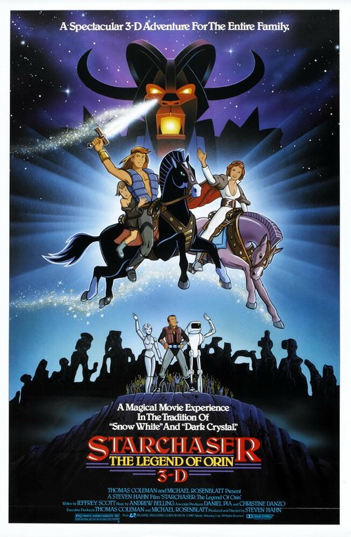Смотреть фильм Звездный патруль: Легенда об Орине / Starchaser: The Legend of Orin (1985) онлайн в хорошем качестве SATRip