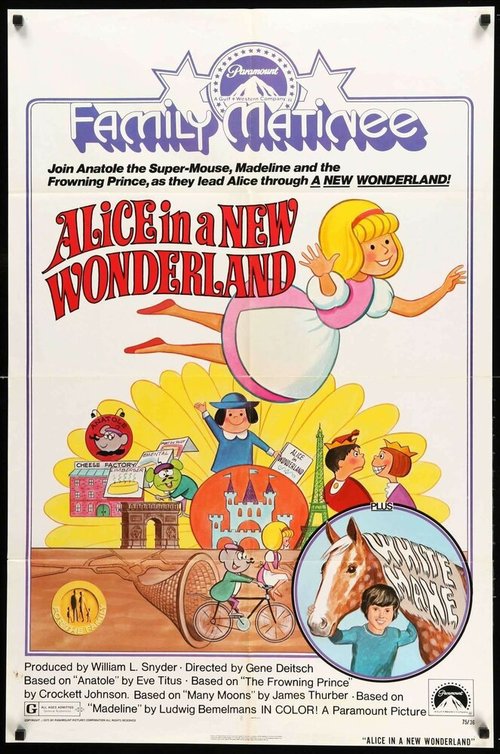 Смотреть фильм Алиса в Париже / Alice of Wonderland in Paris (1966) онлайн в хорошем качестве SATRip