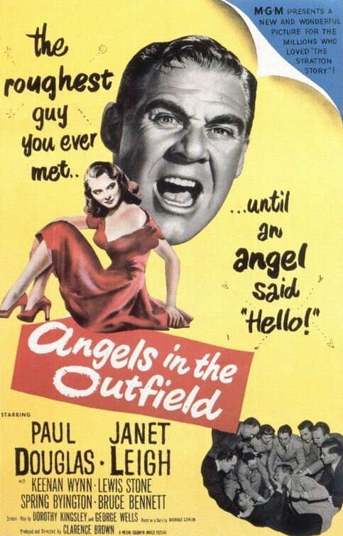 Смотреть фильм Ангелы у кромки поля / Angels in the Outfield (1951) онлайн в хорошем качестве SATRip