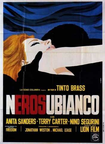 Смотреть фильм Черное на белом / Nerosubianco (1969) онлайн в хорошем качестве SATRip
