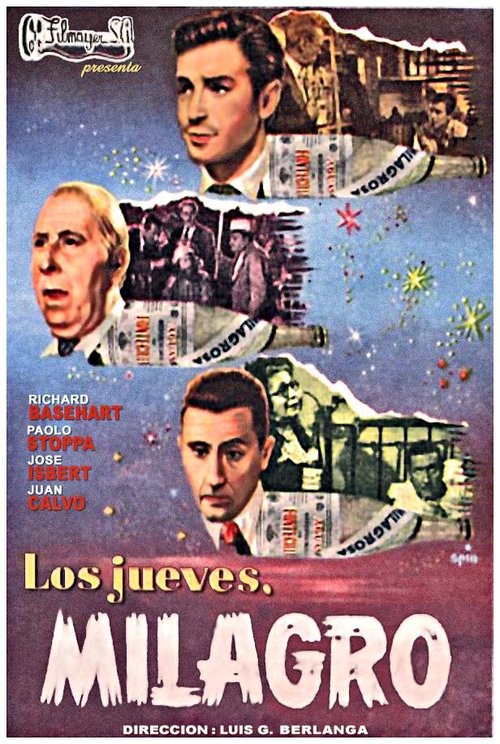 Смотреть фильм Чудо по четвергам / Los jueves, milagro (1957) онлайн в хорошем качестве SATRip
