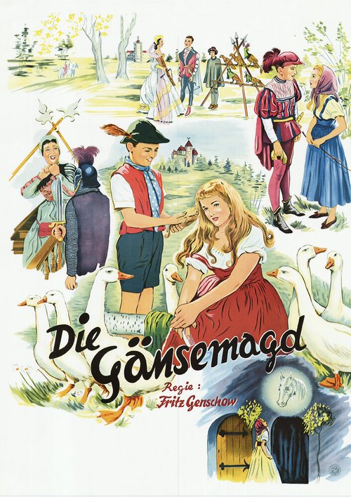Смотреть фильм Die Gänsemagd (1957) онлайн в хорошем качестве SATRip