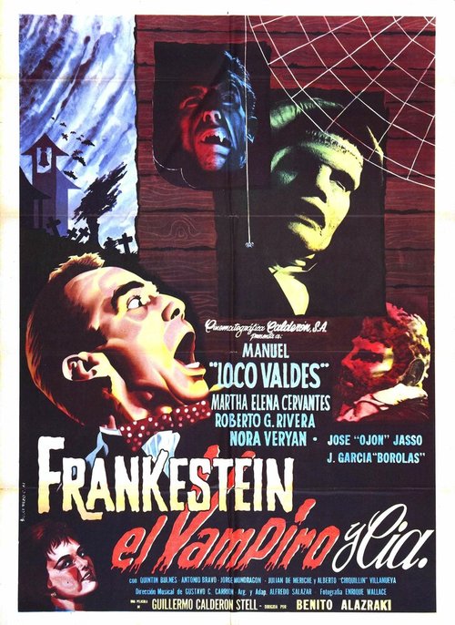 Смотреть фильм Frankestein el vampiro y compañía (1962) онлайн в хорошем качестве SATRip