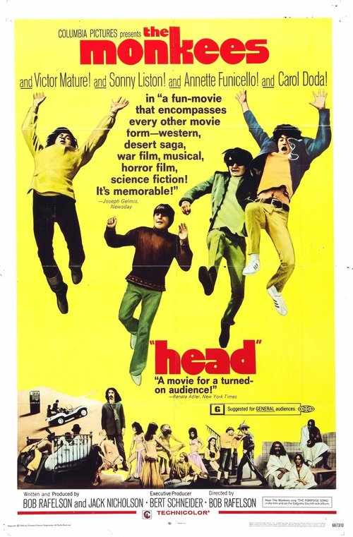 Смотреть фильм Голова / Head (1968) онлайн в хорошем качестве SATRip