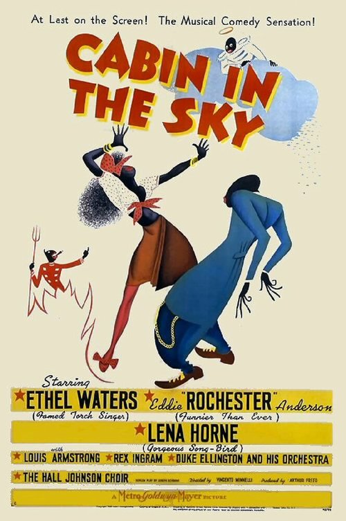 Смотреть фильм Хижина на небесах / Cabin in the Sky (1943) онлайн в хорошем качестве SATRip