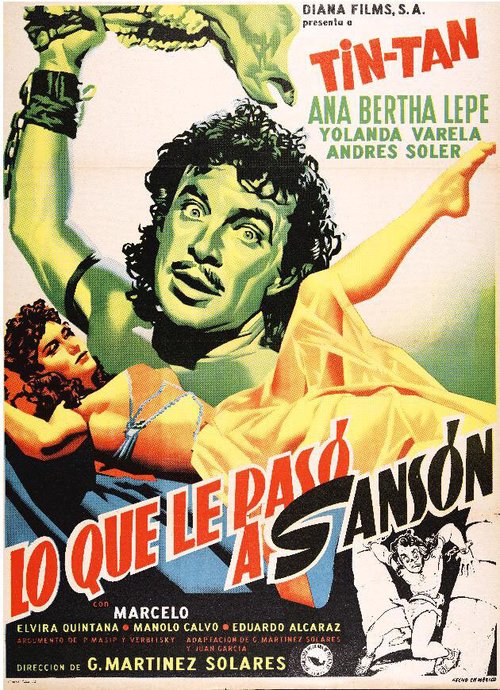 Смотреть фильм Lo que le pasó a Sansón (1955) онлайн в хорошем качестве SATRip
