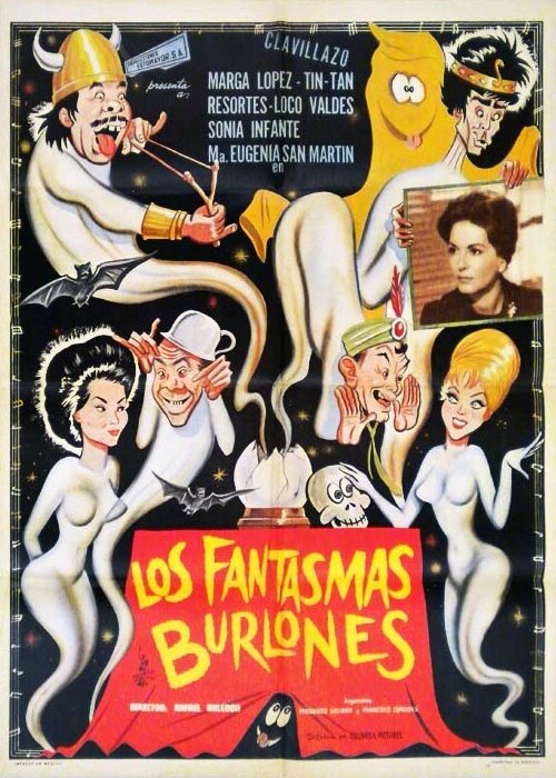 Смотреть фильм Los fantasmas burlones (1965) онлайн в хорошем качестве SATRip