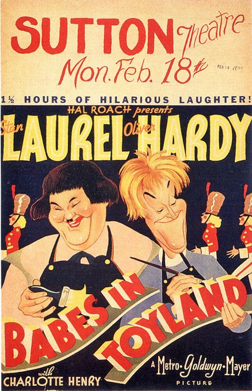 Смотреть фильм Марш деревянных солдатиков / Babes in Toyland (1934) онлайн в хорошем качестве SATRip