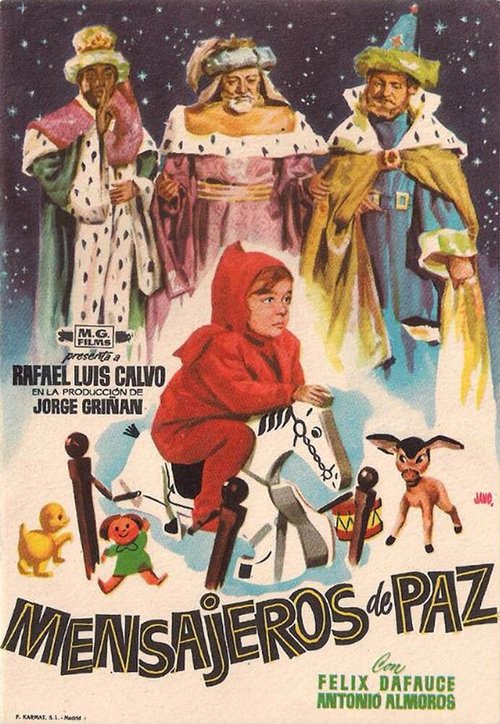 Смотреть фильм Mensajeros de paz (1957) онлайн в хорошем качестве SATRip