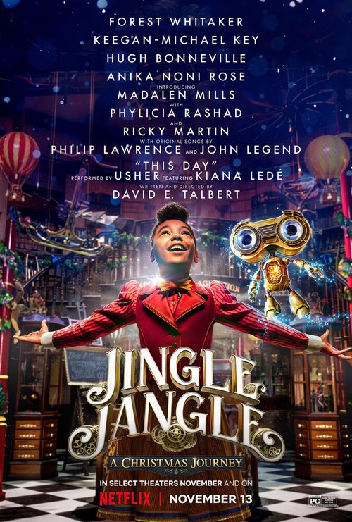 Смотреть фильм Мистер Джангл и рождественское путешествие / Jingle Jangle: A Christmas Journey (2020) онлайн в хорошем качестве HDRip